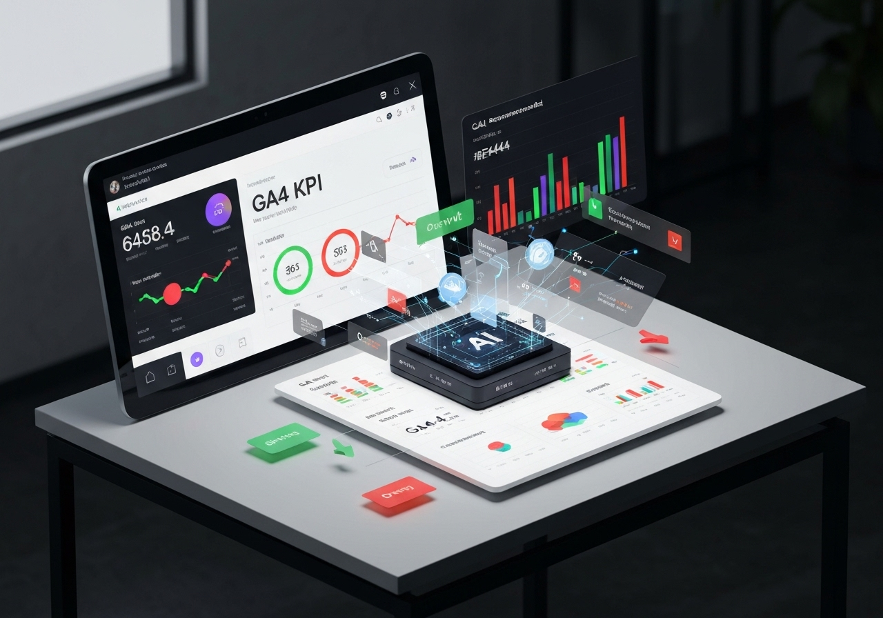 ИИ агент: GA4 KPI в цветных HTML-отчетах на почту