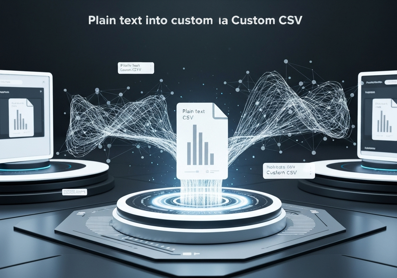ИИ агент: Преобразует текстовый запрос в готовый CSV с релевантными данными