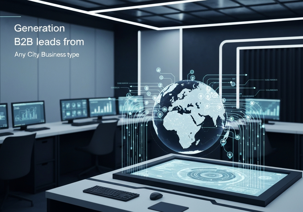 ИИ агент: Генерация B2B‑лидов по городу и типу бизнеса