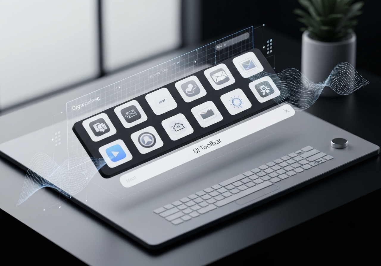 Классификация и расстановка иконок панели по Apple HIG