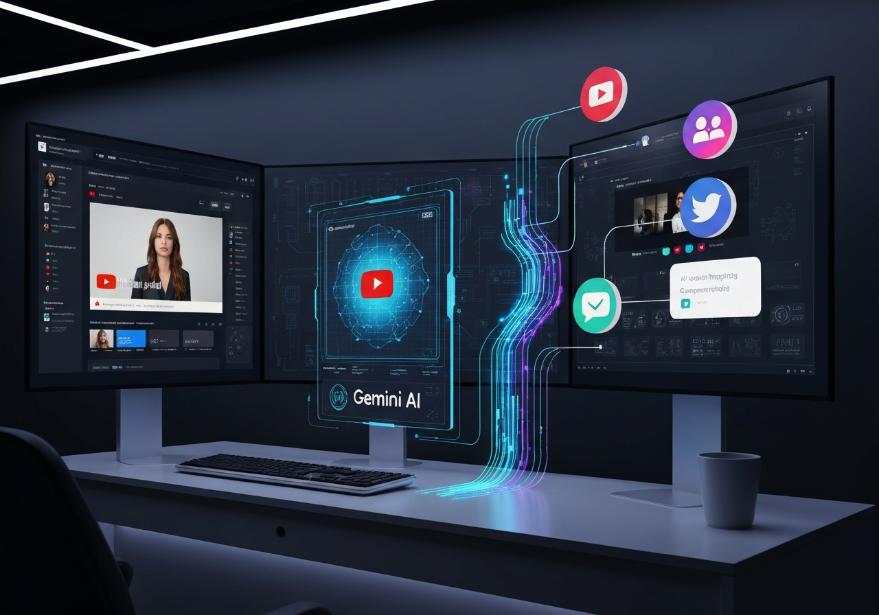 ИИ агент: Републикация YouTube‑видео в соцсети с готовыми постами и визуалом