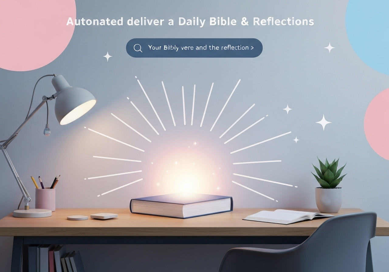ИИ агент: Ежедневная рассылка библейских стихов с рефлексиями