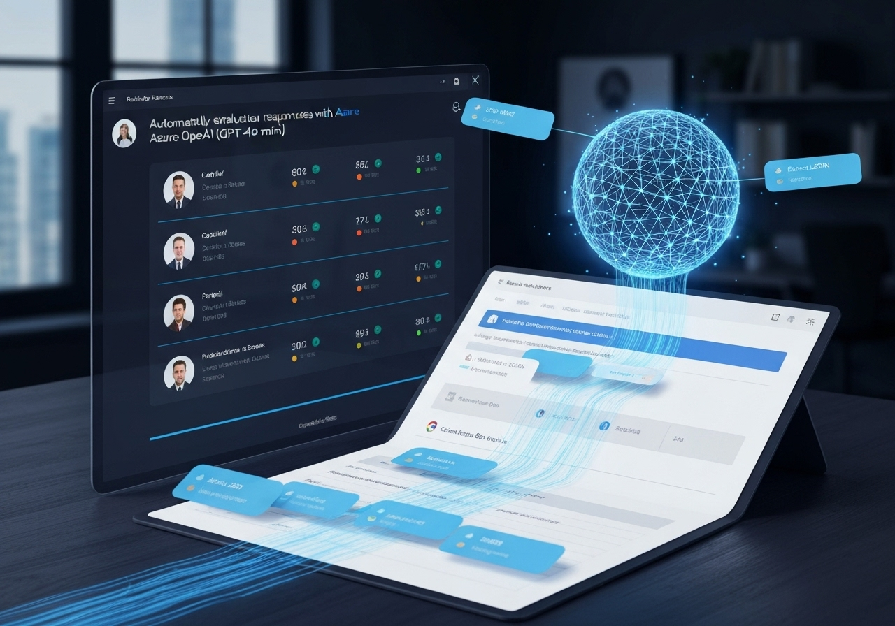 ИИ агент: Оценка анкет кандидатов и обновление итоговых баллов