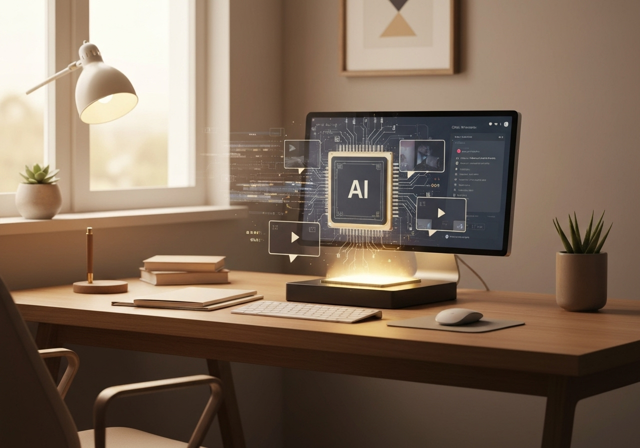 ИИ агент: Создаёт вирусные вертикальные видео и публикует в TikTok