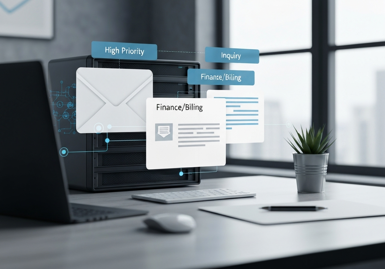ИИ агент: Классификация Gmail и автогенерация черновиков ответов
