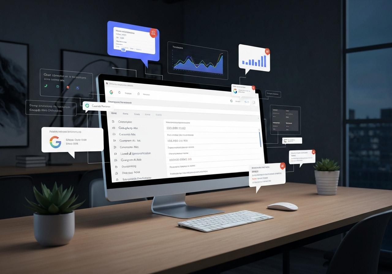 ИИ агент: Ежемесячные отчёты Google Ads в Google Sheets и Airtable