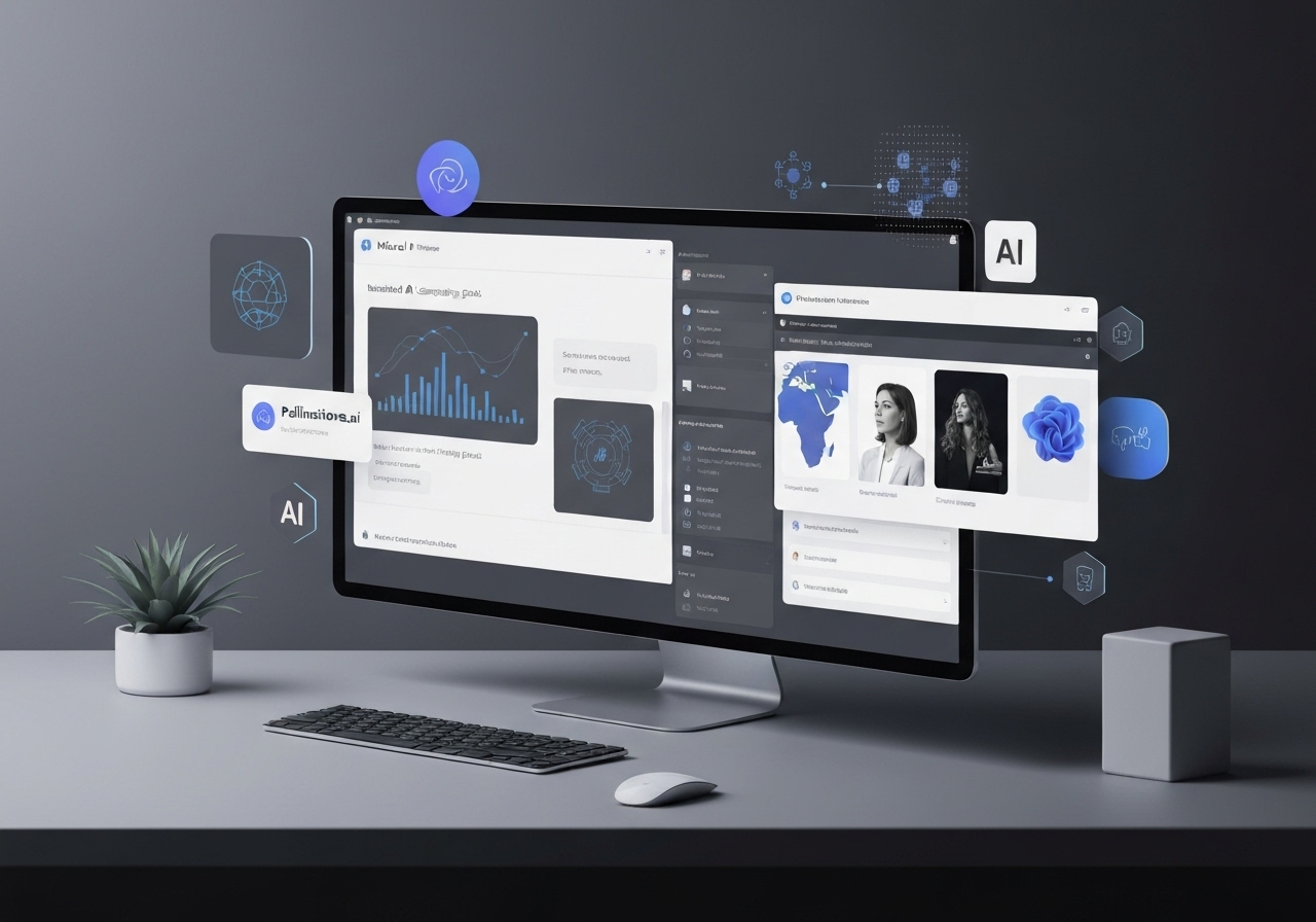 ИИ агент: Подбор брендовых изображений и подписей для соцсетей