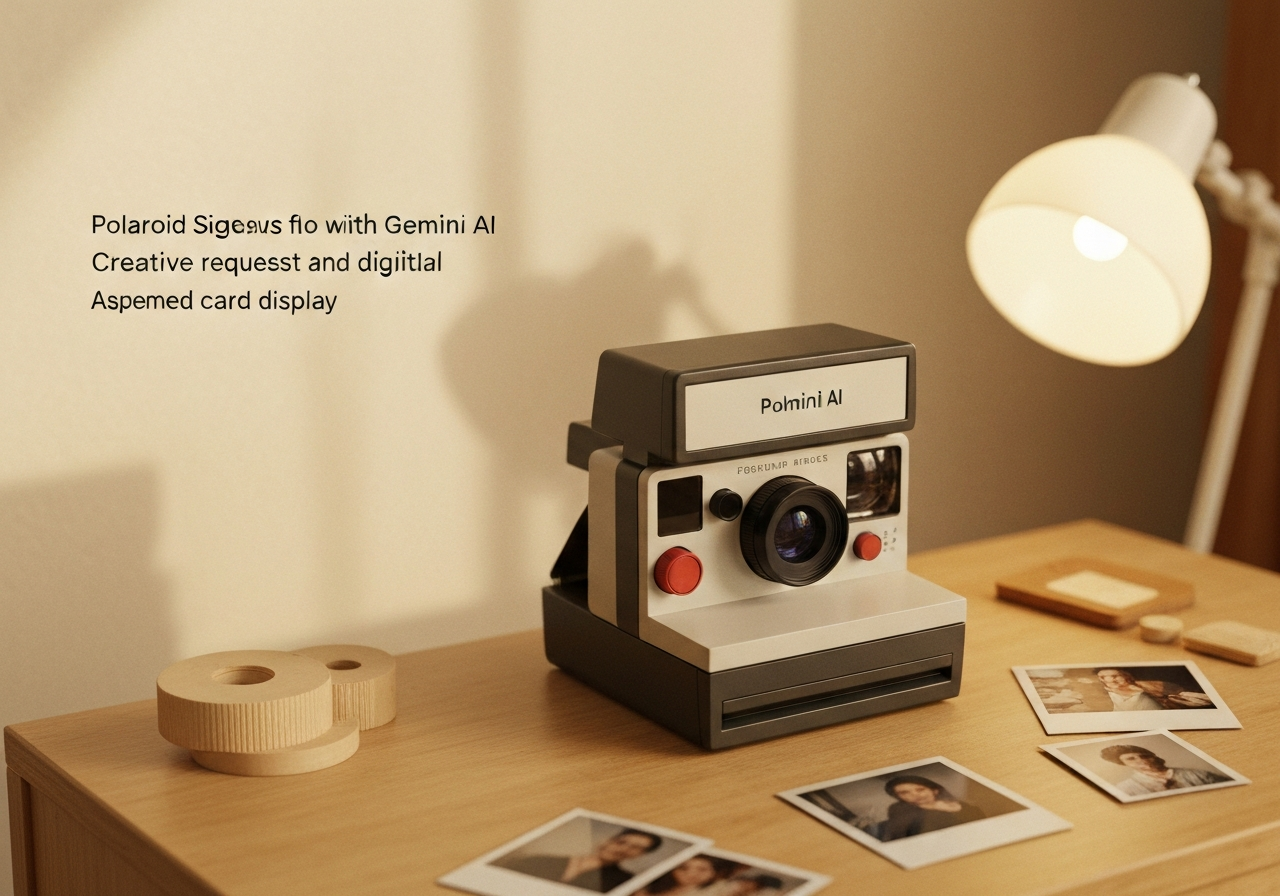 ИИ агент: Преобразование фото в аутентичные винтажные Polaroid-фотографии