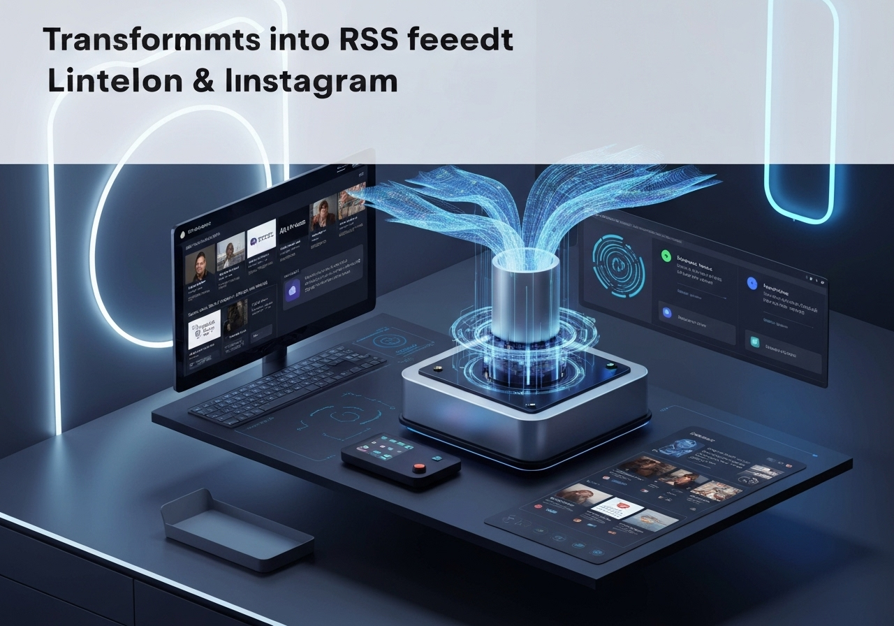 ИИ агент: Превращает RSS-ленты в посты для Medium, LinkedIn и Instagram