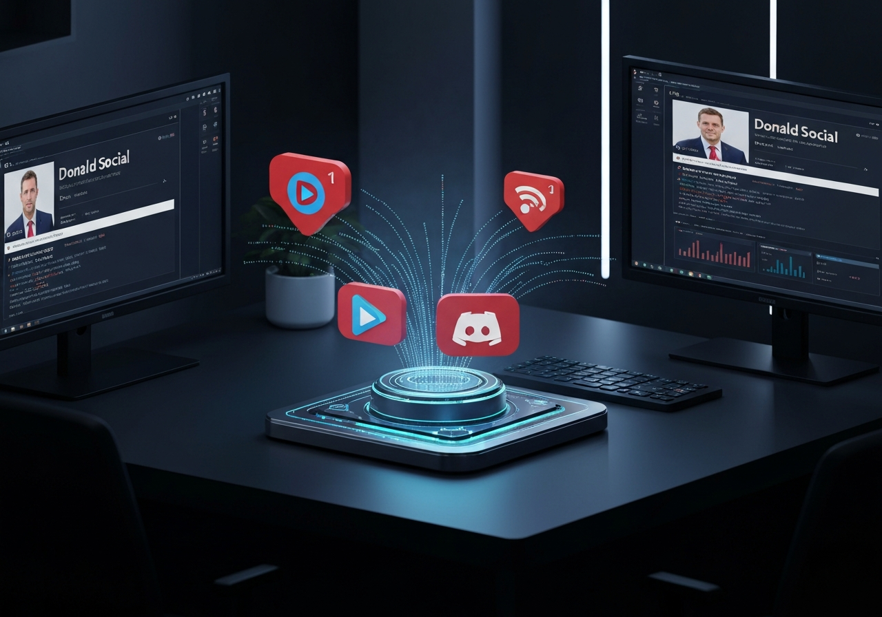 ИИ агент: Мониторинг постов Trump в Truth Social с оповещениями в Telegram и Discord