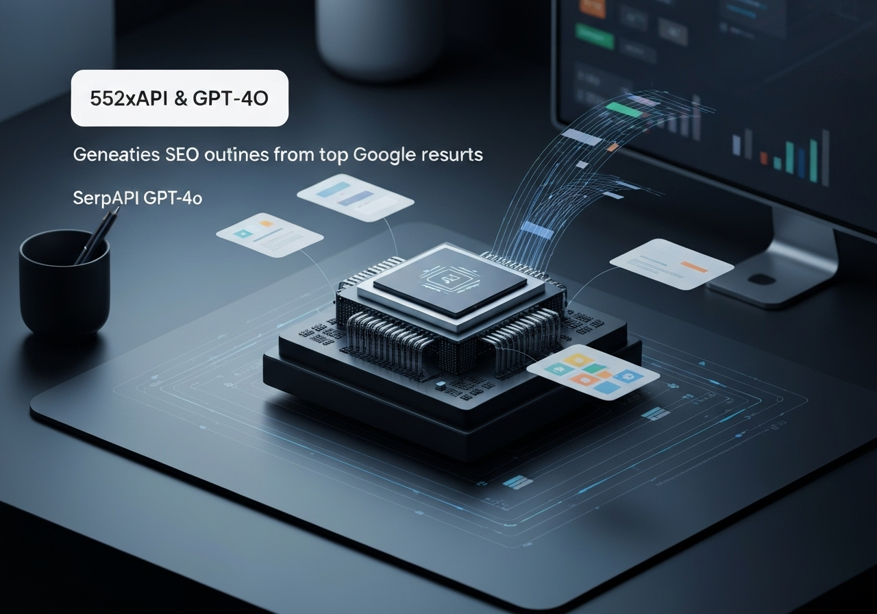 ИИ агент: Создает SEO-структуры по топовым результатам Google