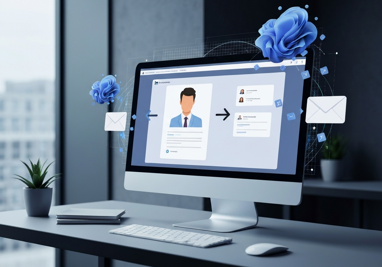 Генерация персональных холодных писем из LinkedIn в Gmail