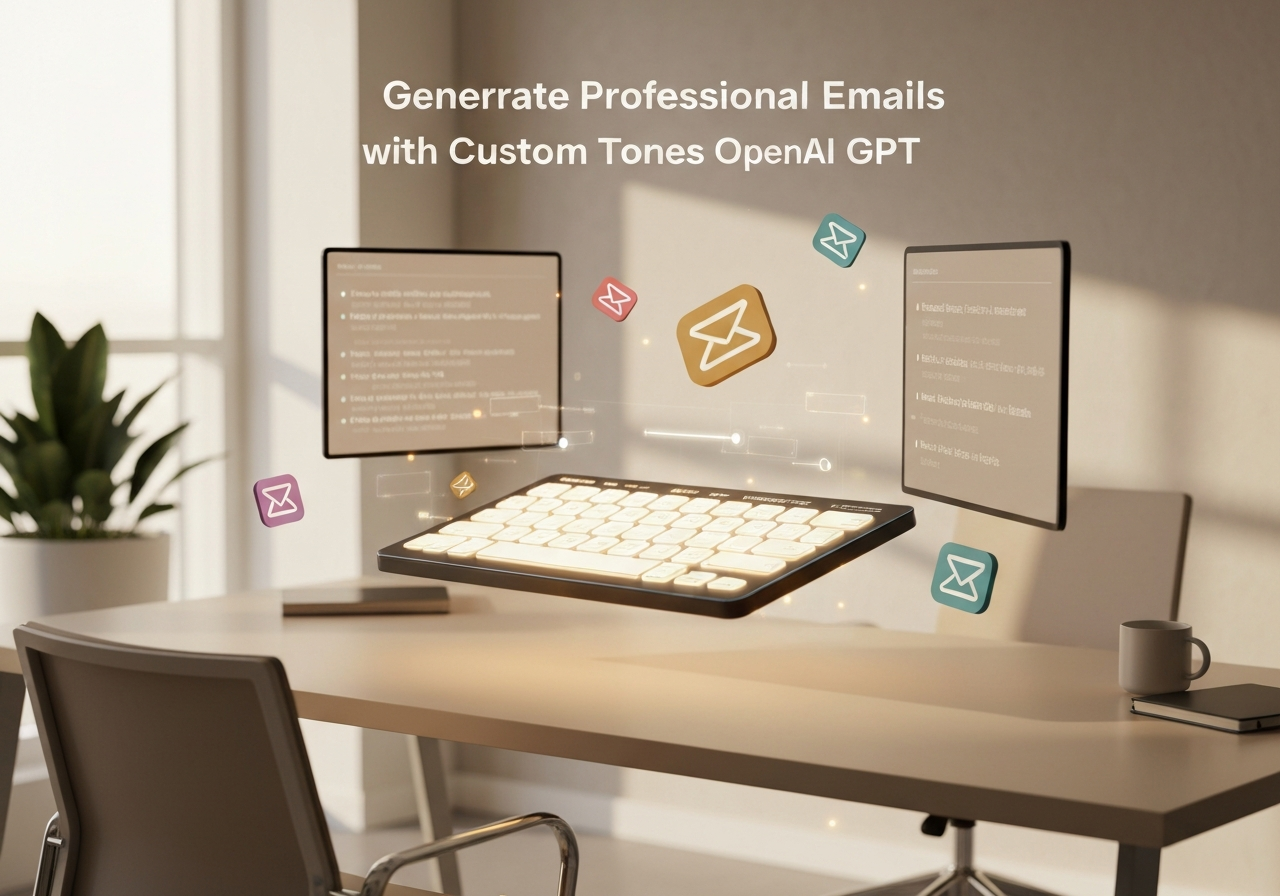 ИИ агент: Генерация профессиональных писем с выбором тона