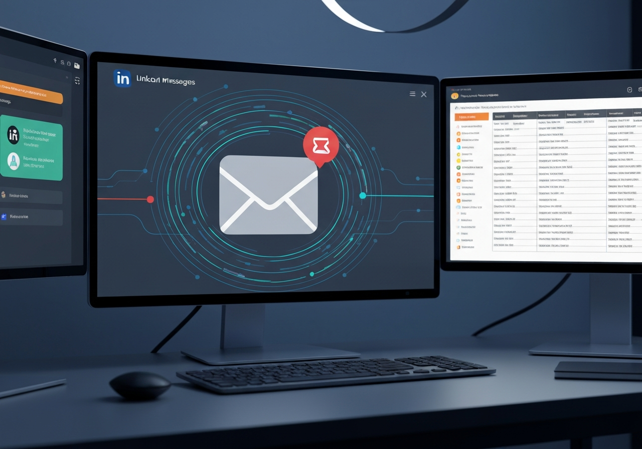 ИИ агент: Отслеживает сообщения LinkedIn Sales Navigator и шлёт приоритетные уведомления