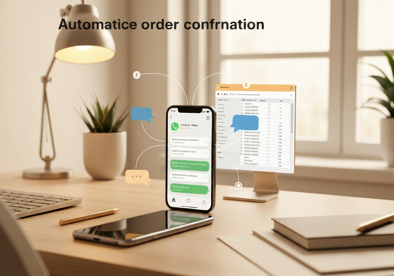 ИИ агент: Мгновенное подтверждение заказов клиентам