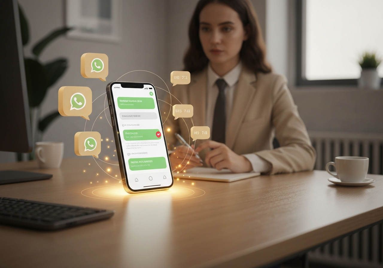 ИИ агент: Отправка WhatsApp с трек-линком при исполнении заказа