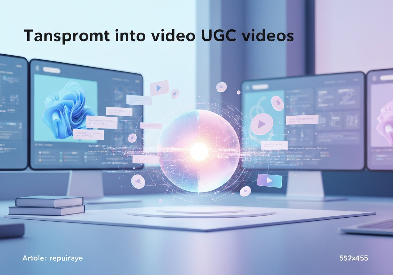 ИИ агент: Генерация UGC-видео по тексту и изображению