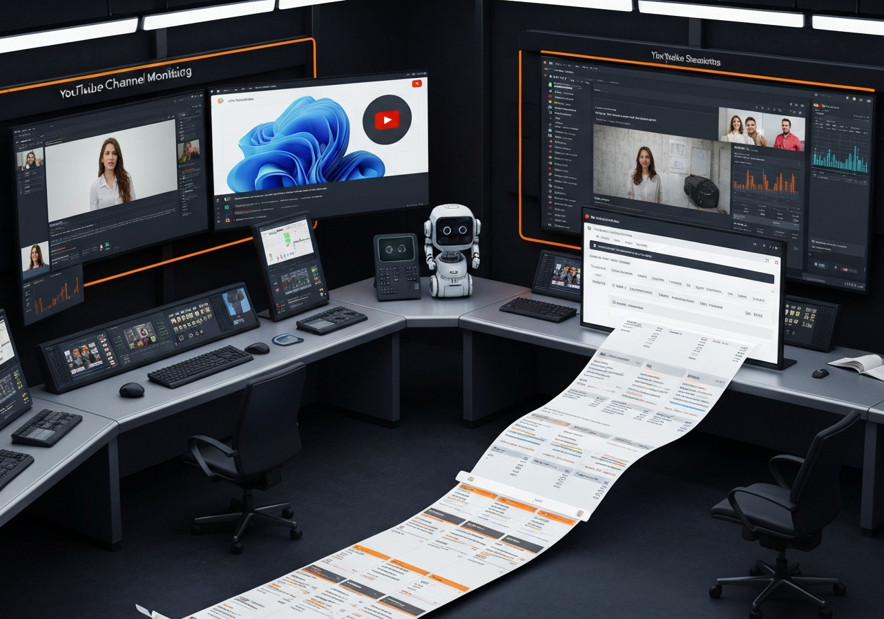 ИИ агент: Непрерывный мониторинг каналов с AI‑аннотациями и экспортом в таблицы