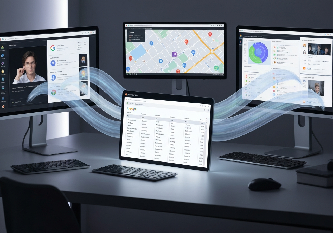 ИИ агент: Сбор и обогащение лидов из Google Search и Maps в Google Sheets