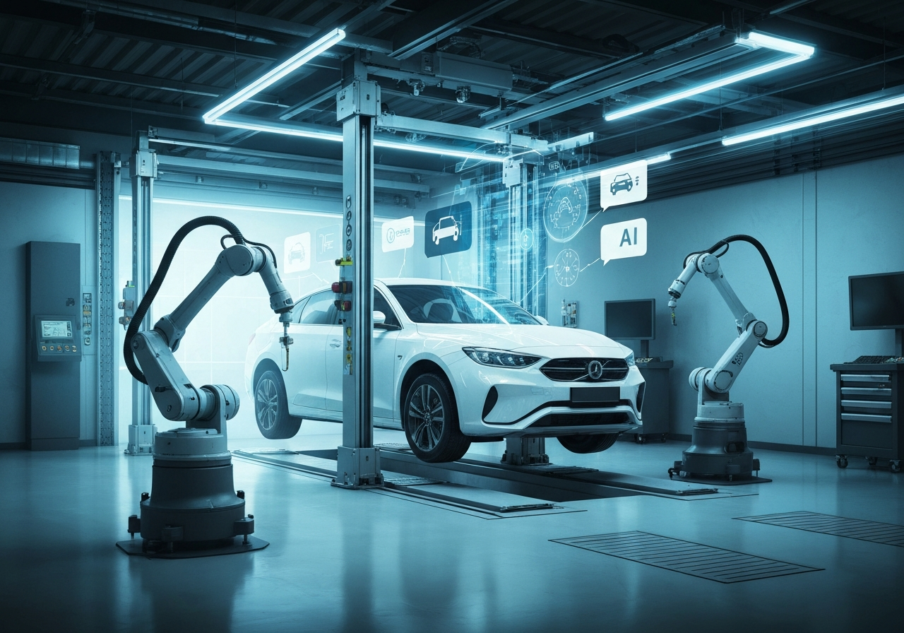 ИИ агент: Цифровые осмотры и предиктивное ТО автопарка