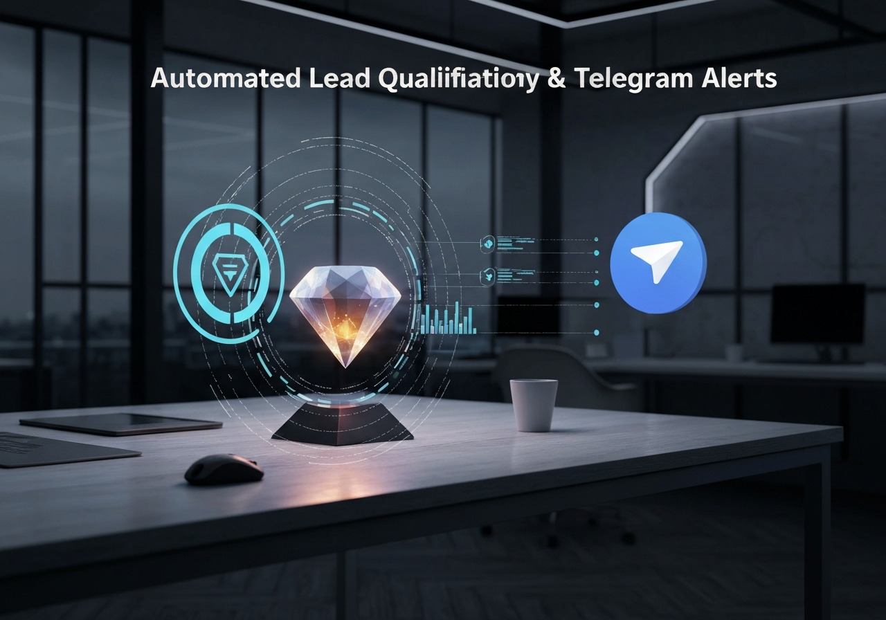 ИИ агент: Квалификация лидов из JotForm и мгновенные уведомления в Telegram