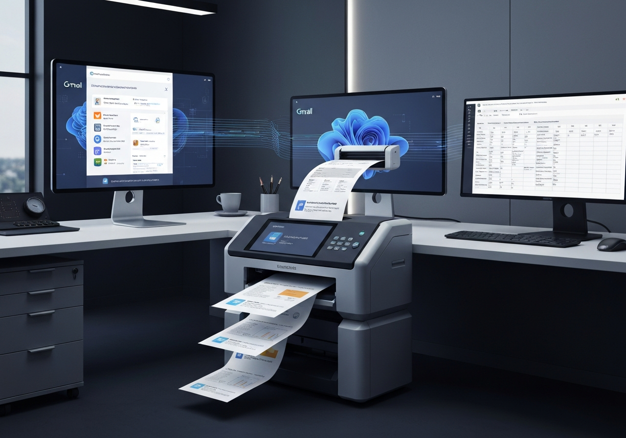 ИИ агент: Сортировка и архивация счетов из почты с записью в таблицу