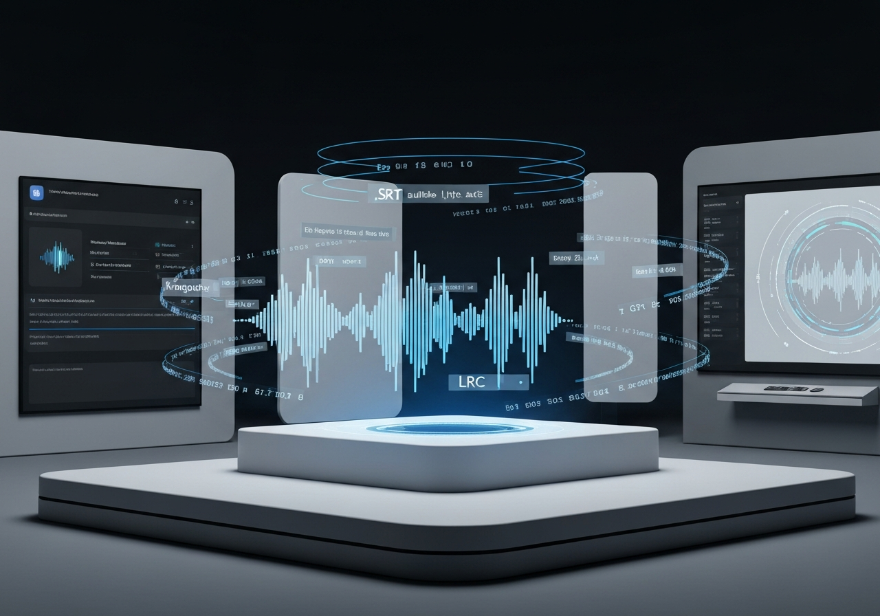 ИИ агент: Создаёт точные .SRT субтитры и .LRC лирик-файлы