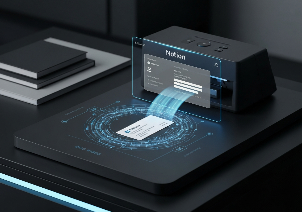 ИИ агент: Мгновенная оцифровка визиток и сбор контактов