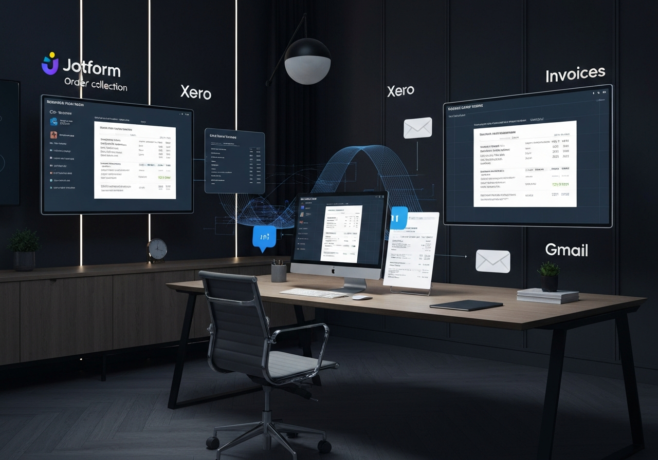 ИИ агент: Создание и рассылка профессиональных счетов с проверкой в Xero