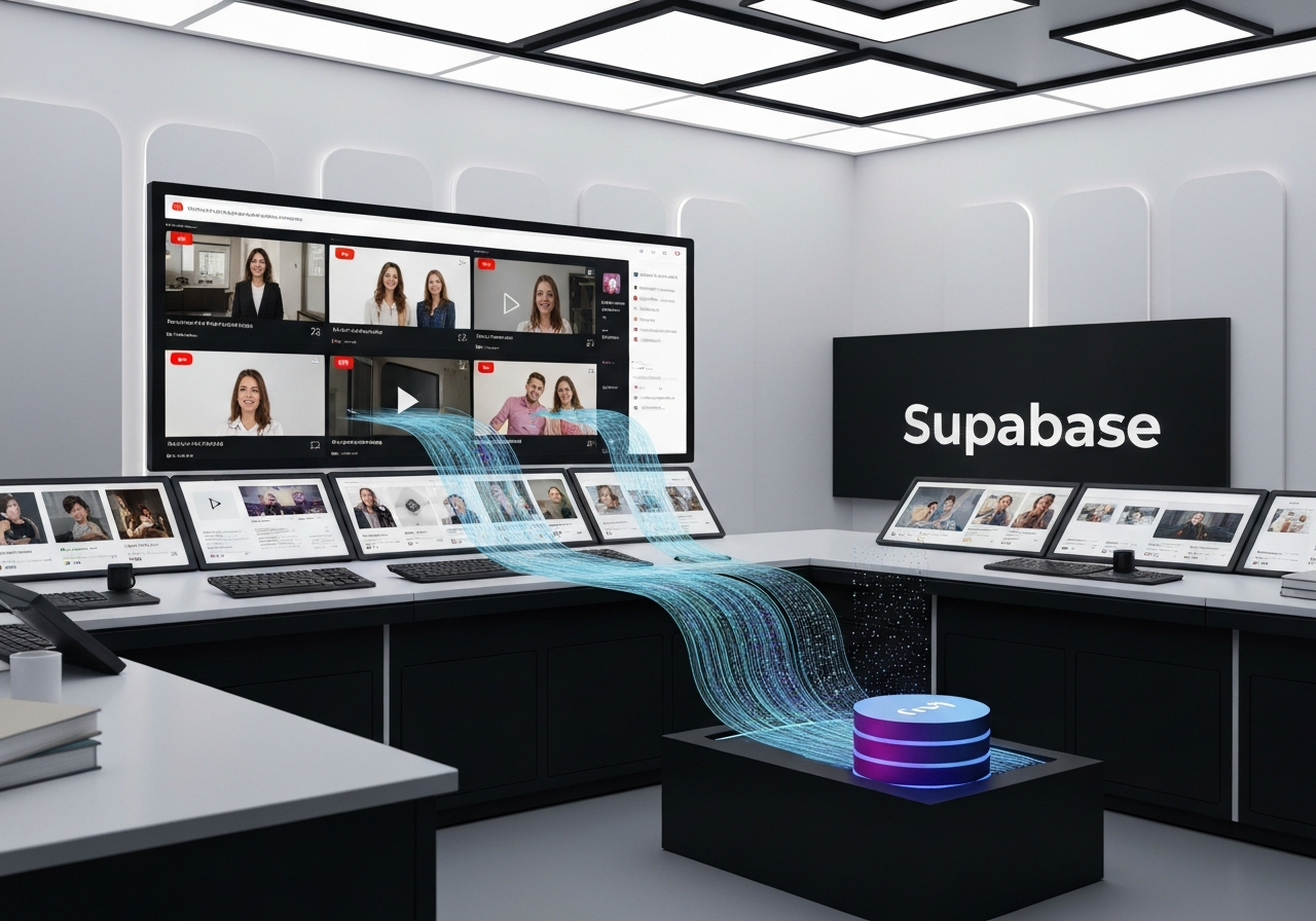 ИИ агент: Сохранение расшифровок YouTube в Supabase