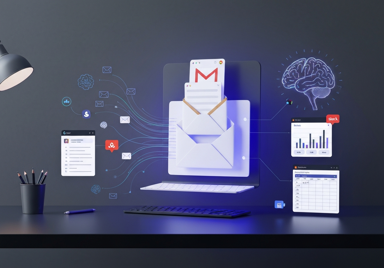 ИИ агент: Интеллектуальная сортировка входящих писем и оповещения в Slack