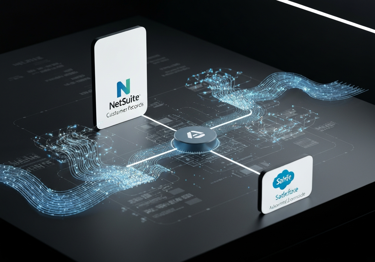 ИИ агент: Перенос и обновление клиентов NetSuite в Salesforce
