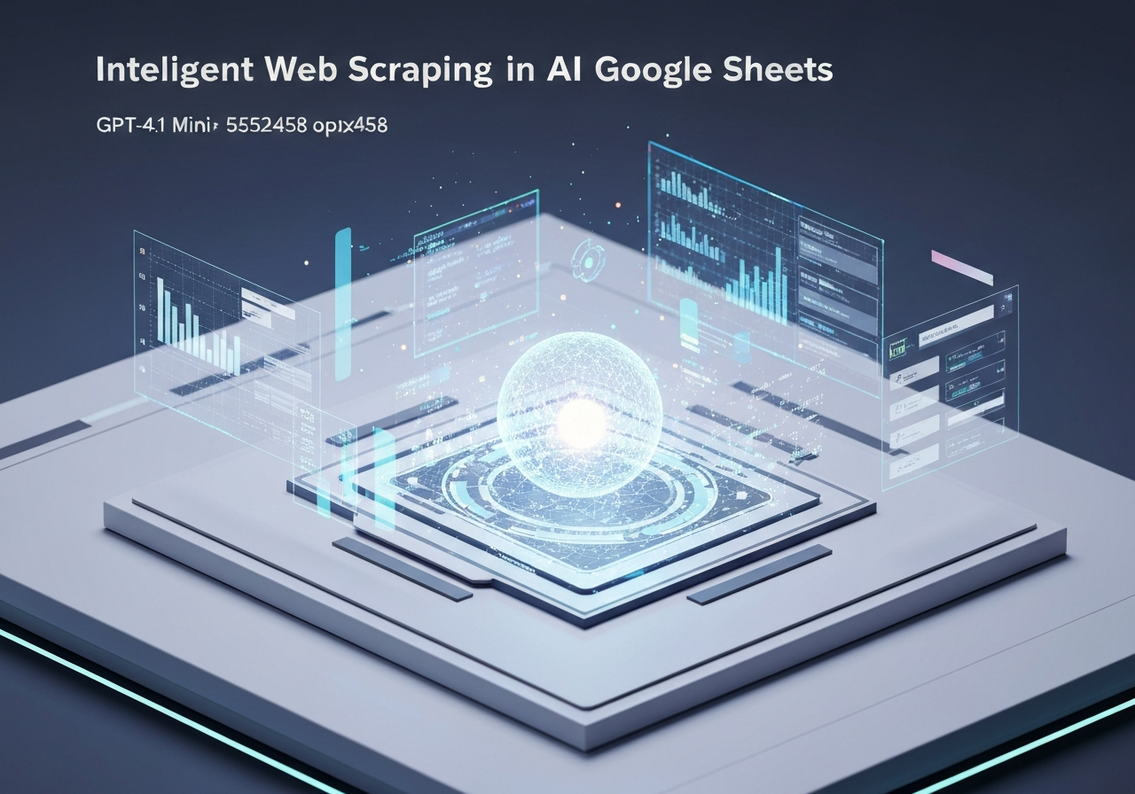 ИИ агент: Получение AI‑фильтрованных веб‑данных в Google Sheets