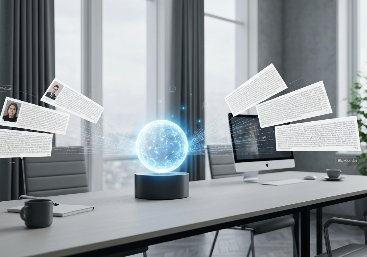 ИИ агент: Генерация и полировка профессиональных профилей