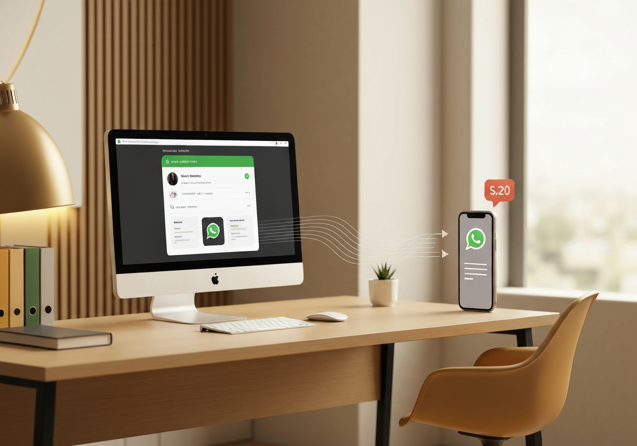ИИ агент: Отправка счетов WooCommerce в WhatsApp с проверкой номеров