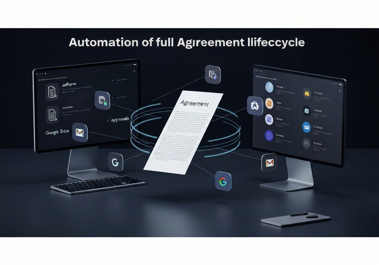 Полный цикл согласования и подписания договоров от формы до финального PDF