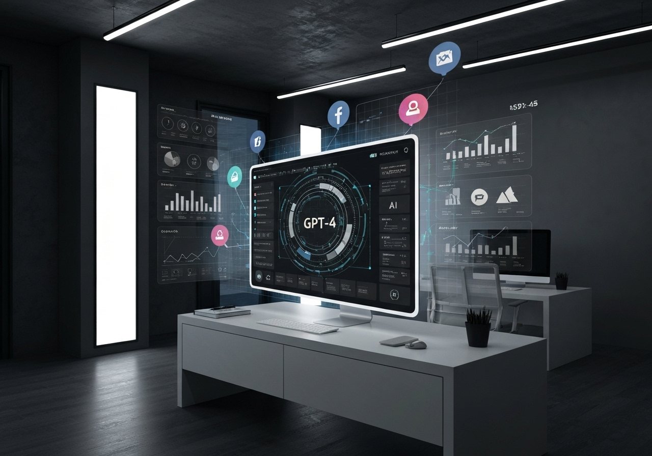 ИИ агент: Анализ и публикация контента в соцсетях на основе GPT-4