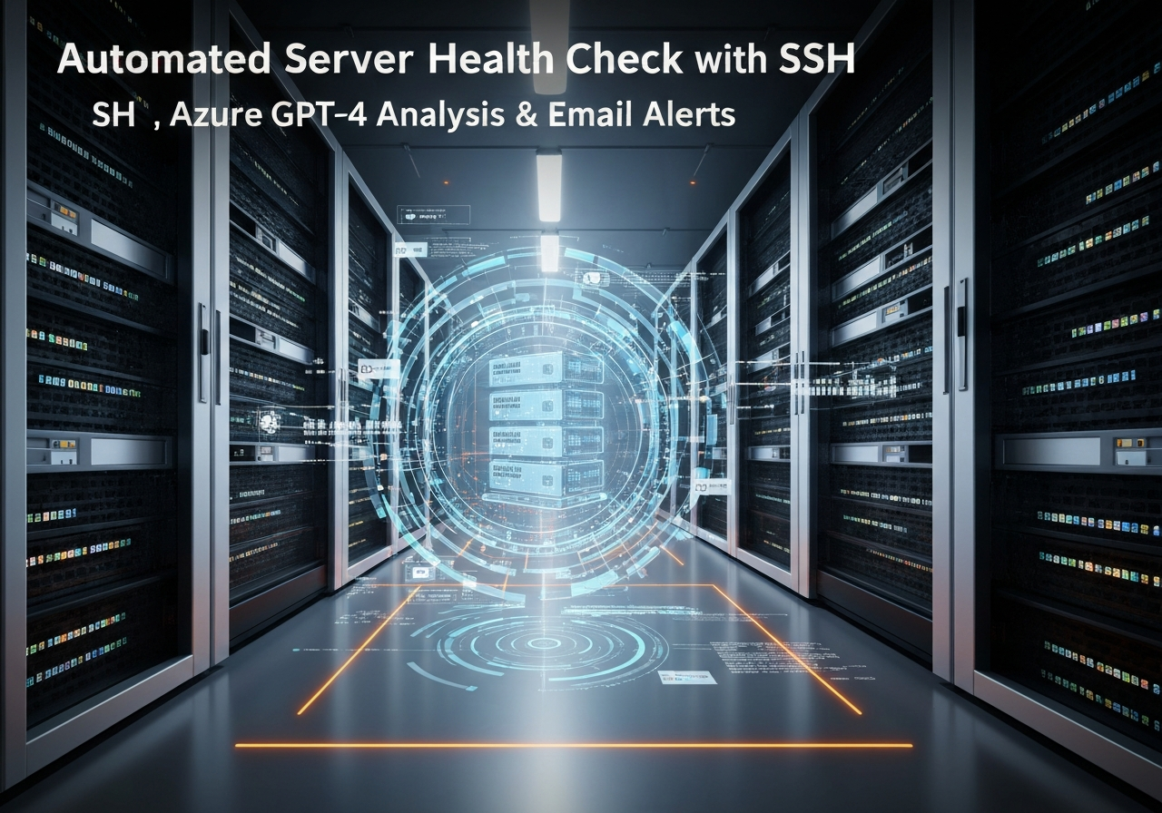 ИИ агент: Мониторинг серверов с SSH-диагностикой и email-оповещениями