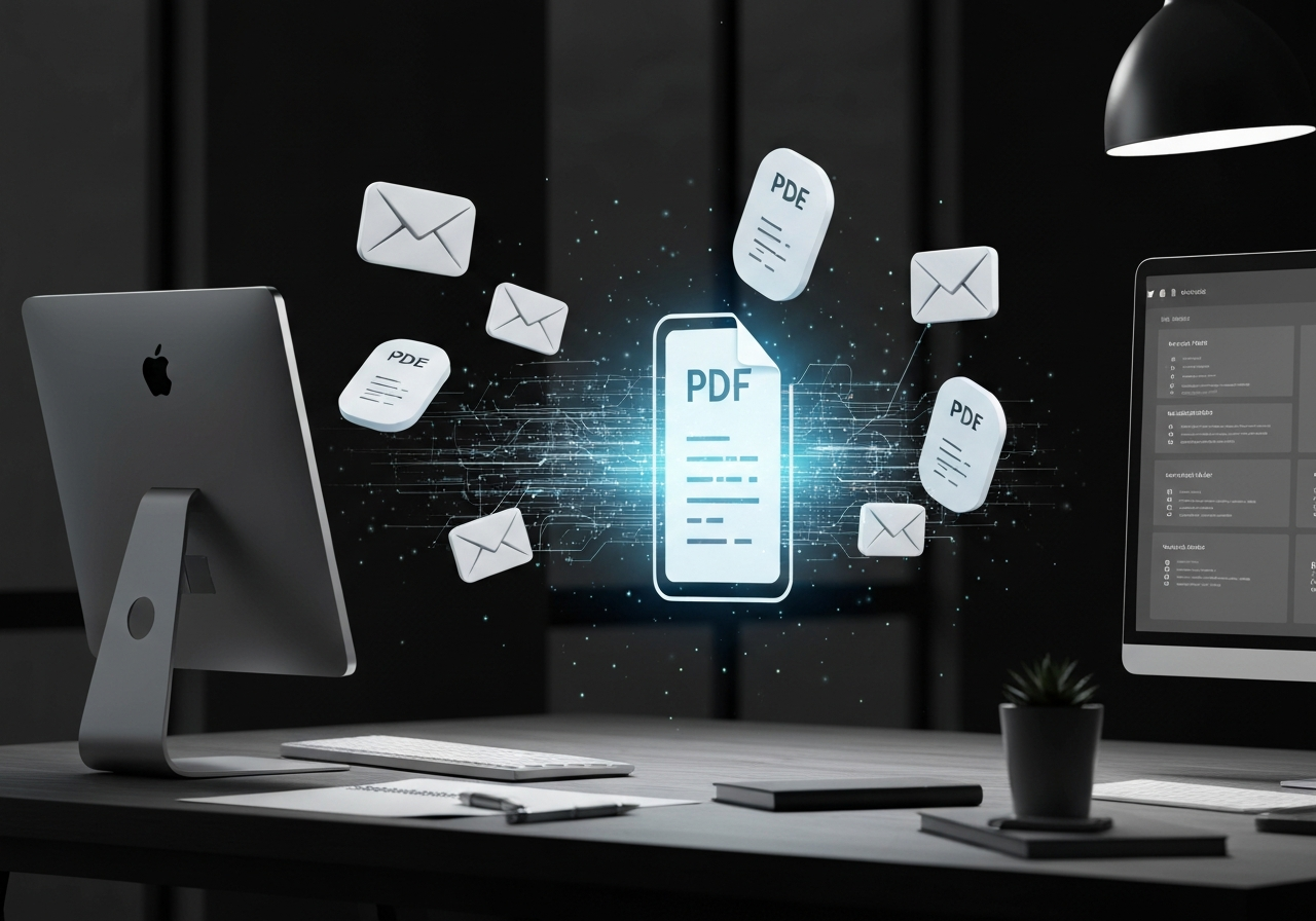 ИИ агент: Генерация и рассылка PDF-счетов клиентам