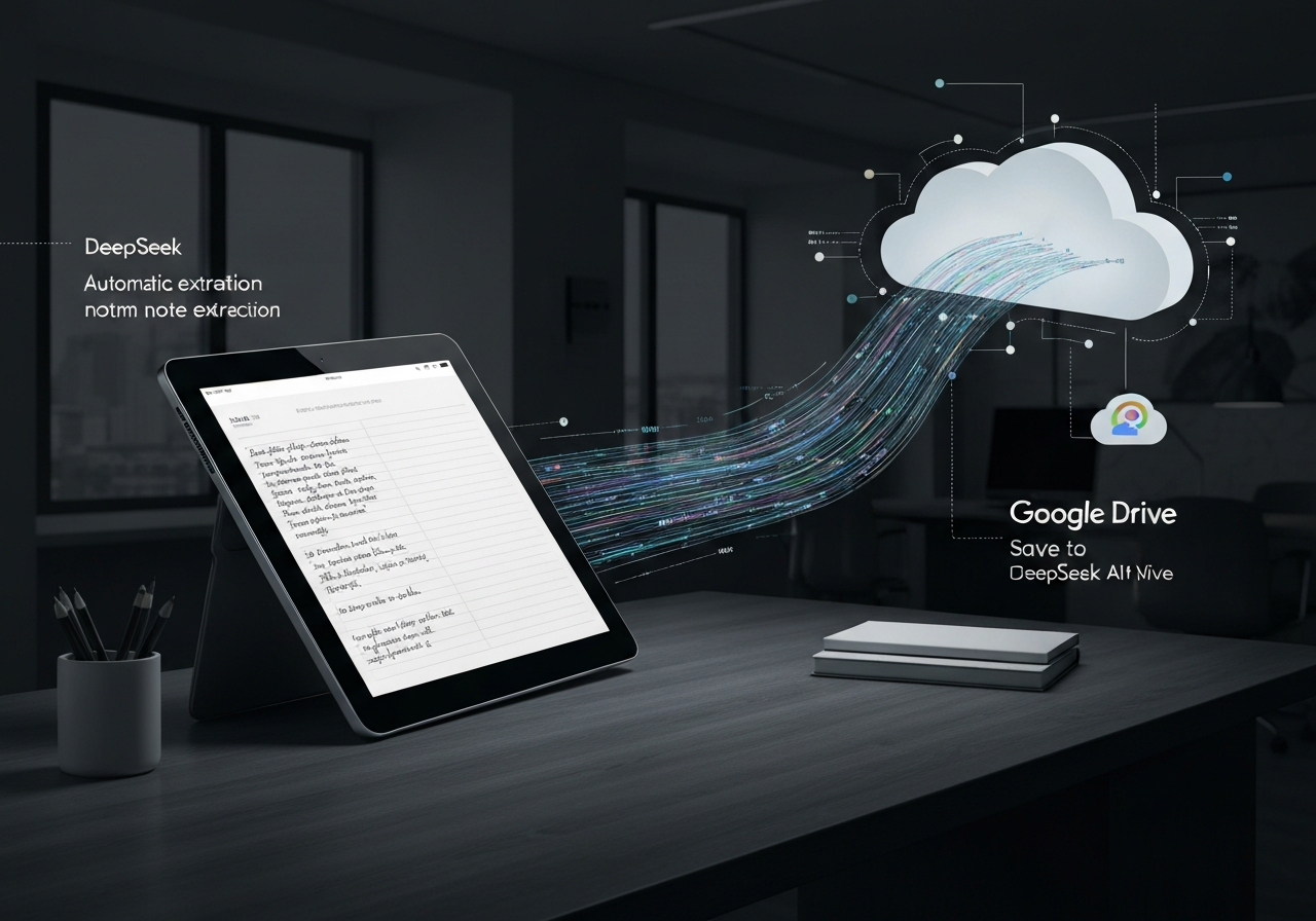 ИИ агент: Сохраняет рукописные заметки Kindle в облако