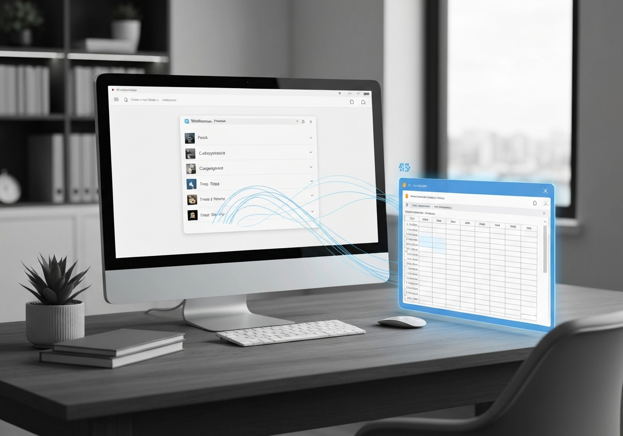 ИИ агент: Подготовка таблицы для SEO-аудита структуры контента