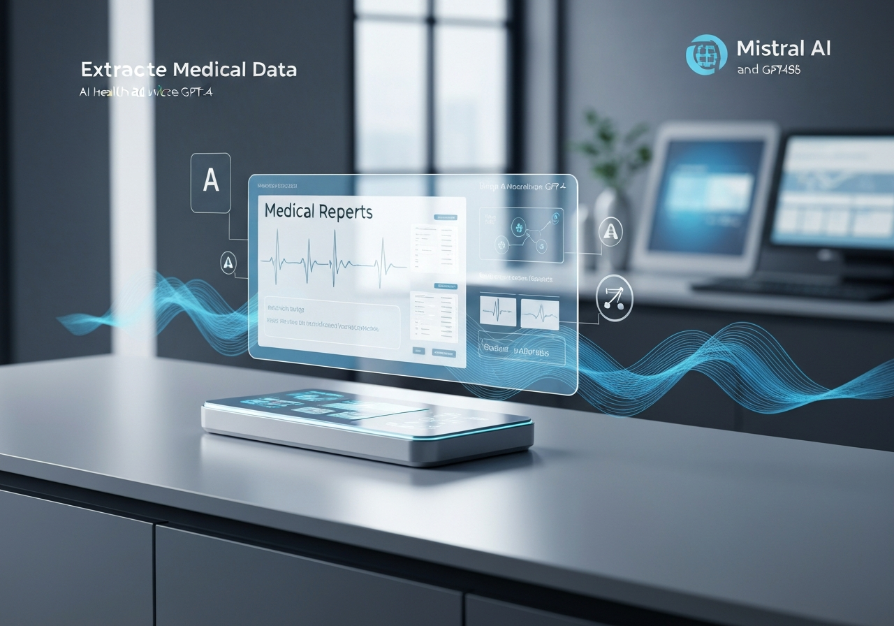 Извлечение данных анализов и персональные рекомендации по здоровью
