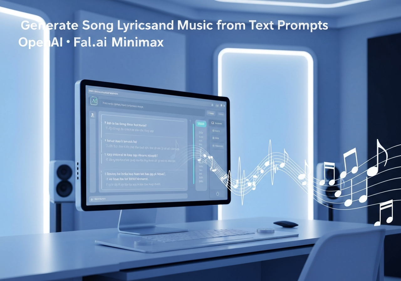 ИИ агент: Генерация готовых песен — тексты и AI‑музыка по запросу