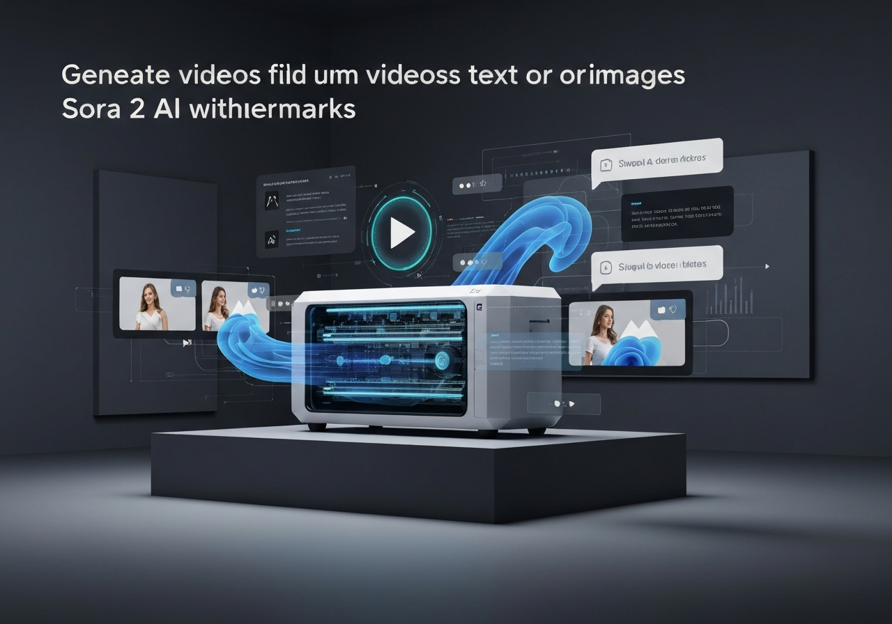 ИИ агент: Генерация видео из текста и изображений без водяных знаков