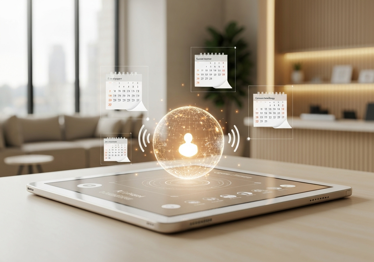 ИИ агент: Обработка запросов и автоматическое бронирование в календаре