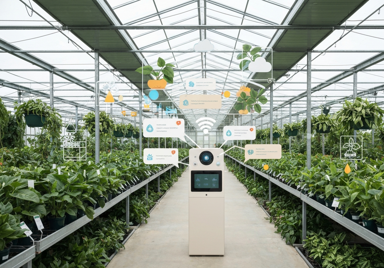 ИИ агент: Умные напоминания о поливе и подкормке растений