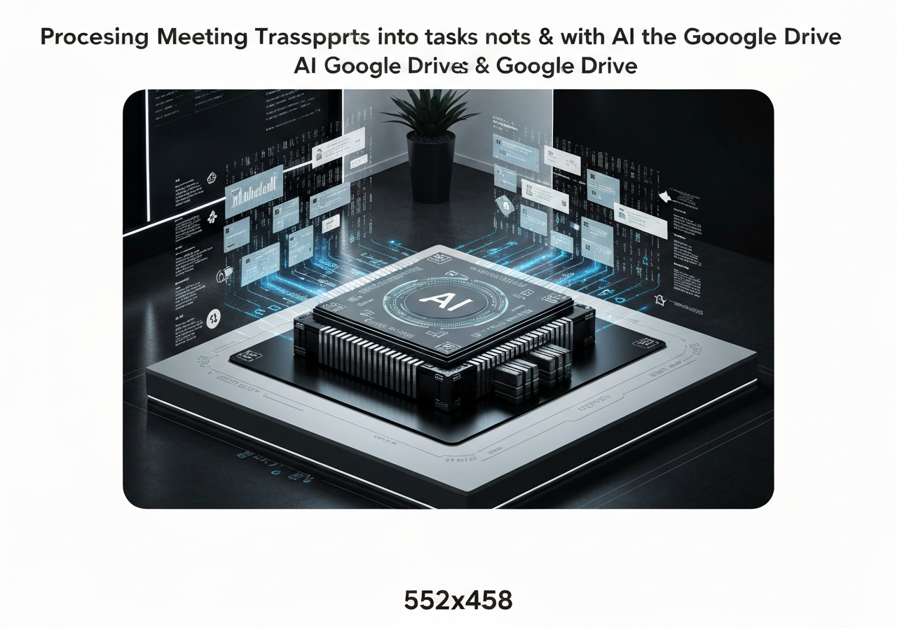 ИИ агент: Создание структурированных заметок и задач из стенограмм