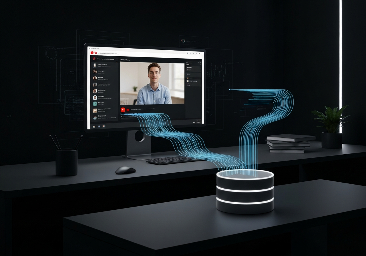 ИИ агент: Транскрибирует новые YouTube‑видео и сохраняет в Supabase