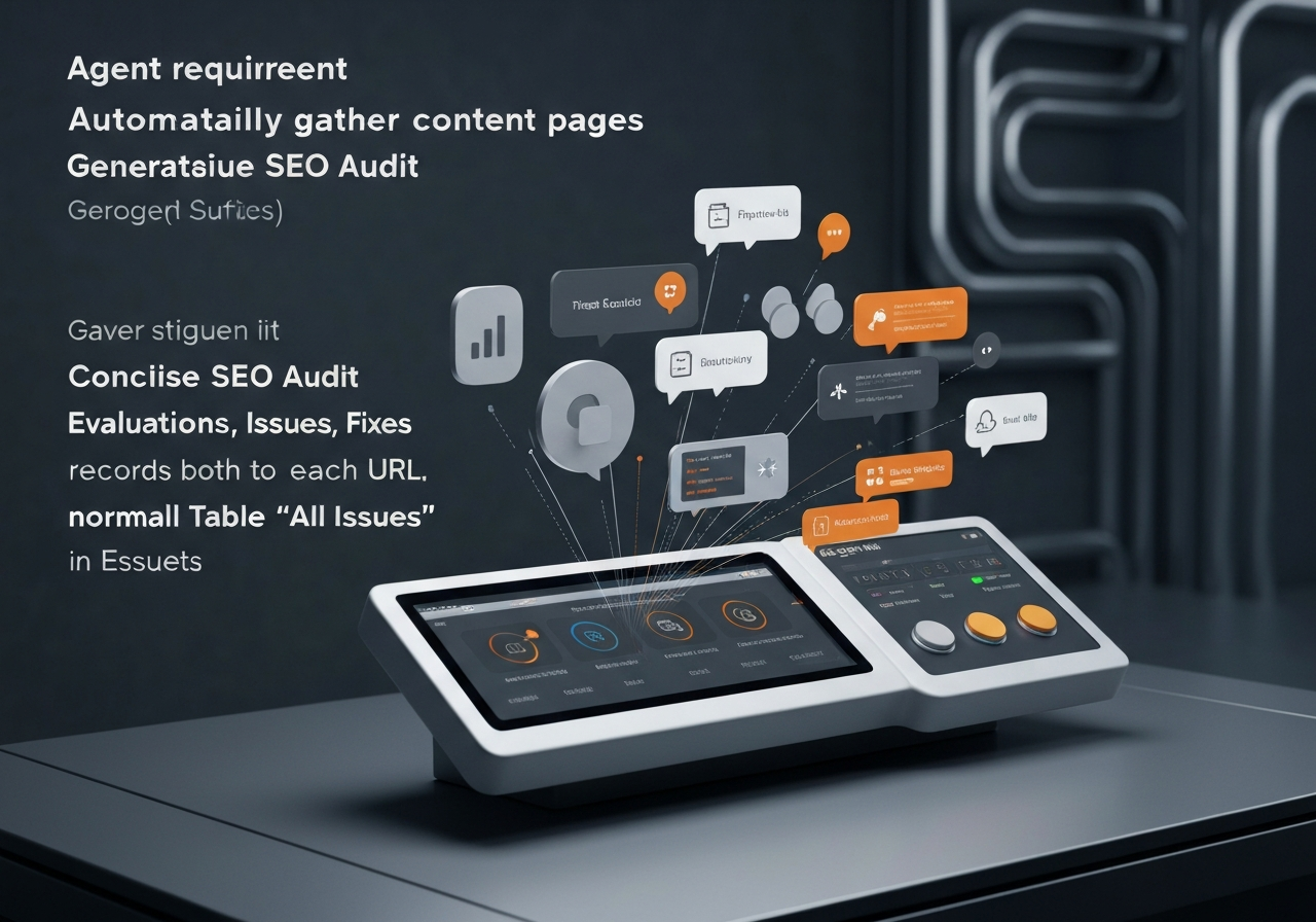 ИИ агент: Еженедельный аудит страниц и приоритизация SEO-ошибок