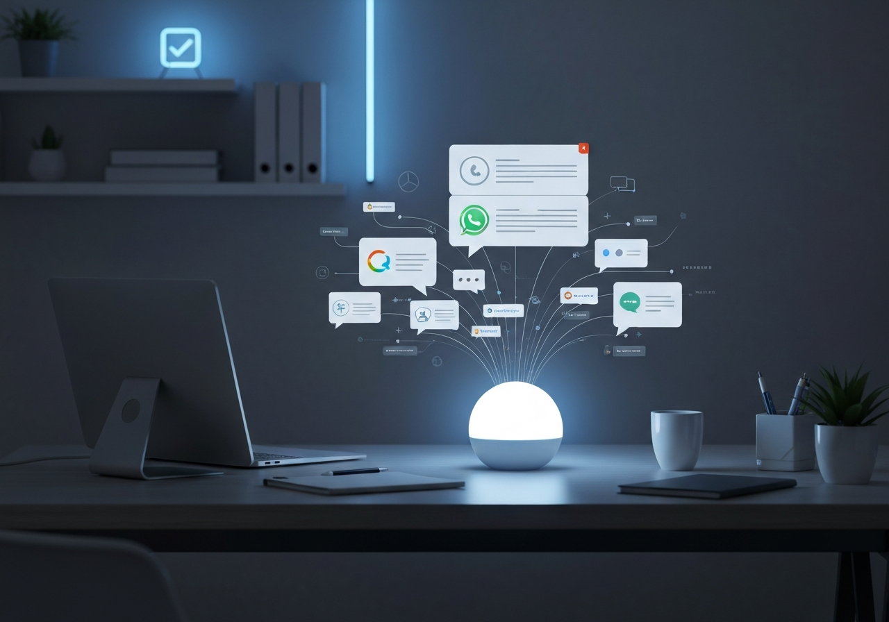 ИИ агент: Управление Google Календарём и Gmail через WhatsApp